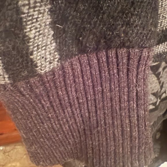 i jeans by Buffalo Black and Gray Patterned Coat - Picture 5 of 9